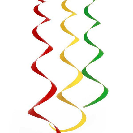 PartyXplosion Swirl Rood Geel Groen