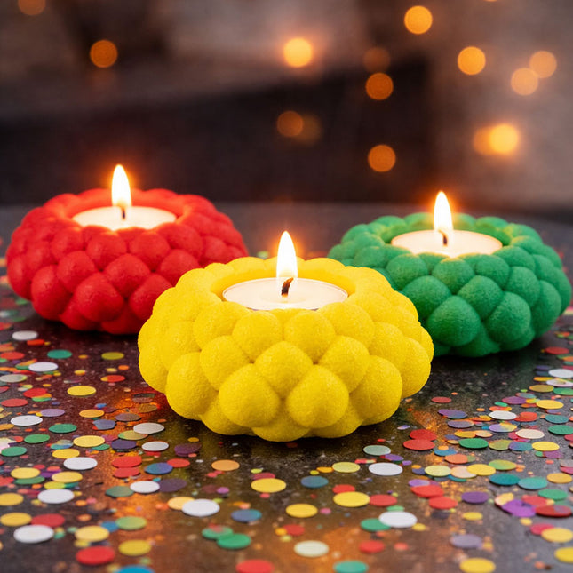 PartyXplosion Theelichthouder Set Limburg klein