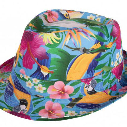 PartyXplosion Tropicana Kojakhoed blauw