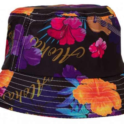 PartyXplosion Tropicana Vissershoedje zwart