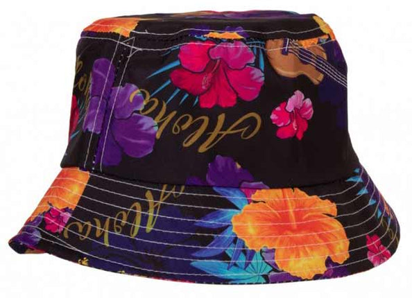 PartyXplosion Tropicana Vissershoedje zwart