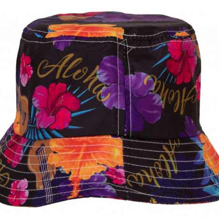 PartyXplosion Tropicana Vissershoedje zwart