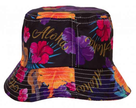 PartyXplosion Tropicana Vissershoedje zwart