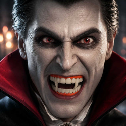 PartyXplosion Vampier Gebit met Slagtanden – Dracula Tanden