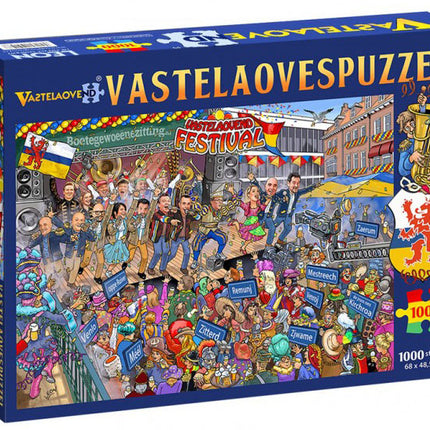 PartyXplosion Vastelaovend Festival Puzzel 1000 stukjes