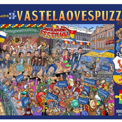 PartyXplosion Vastelaovend Festival Puzzel 1000 stukjes
