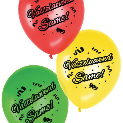 PartyXplosion Vasteloavend same ballonnen 12 inch per 12 stuks