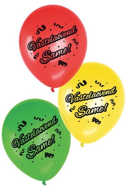 PartyXplosion Vasteloavend same ballonnen 12 inch per 12 stuks