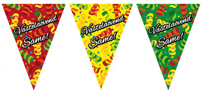 PartyXplosion Vasteloavend same vlaggenlijn 10 meter