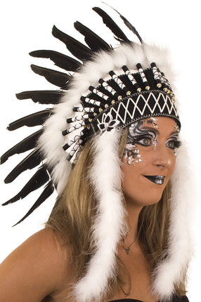 PartyXplosion Veren hoofdtooi Blackfoot