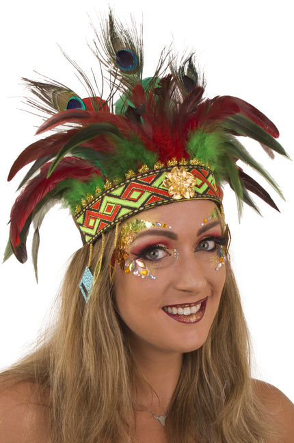 PartyXplosion Veren hoofdtooi Comanche