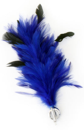 PartyXplosion Verenpluim Blauw 30 cm