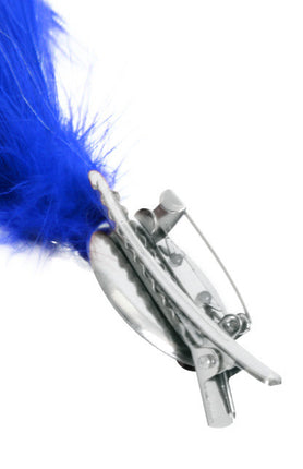 PartyXplosion Verenpluim Blauw 30 cm