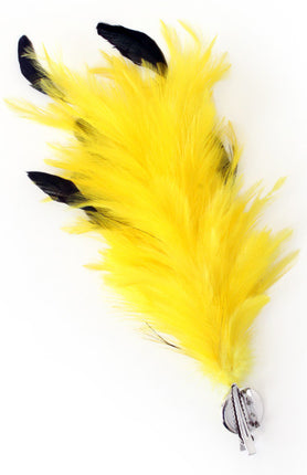 PartyXplosion Verenpluim Geel 30 cm