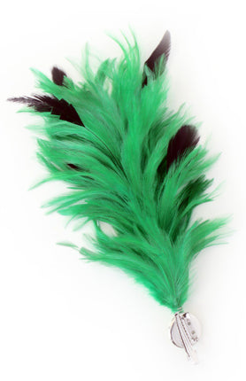 PartyXplosion Verenpluim Groen 30 cm