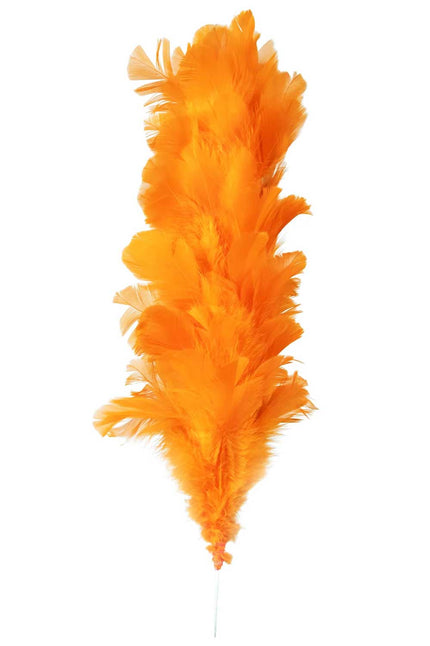 PartyXplosion Verenpluim Oranje – 22 cm