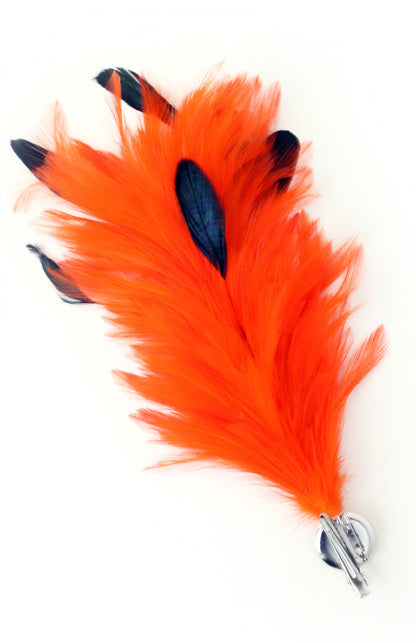 PartyXplosion Verenpluim Oranje 30 cm