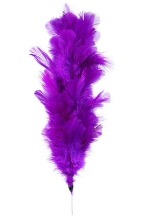 PartyXplosion Verenpluim Paars – 22 cm