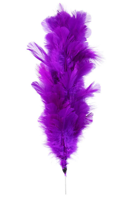 PartyXplosion Verenpluim Paars – 22 cm
