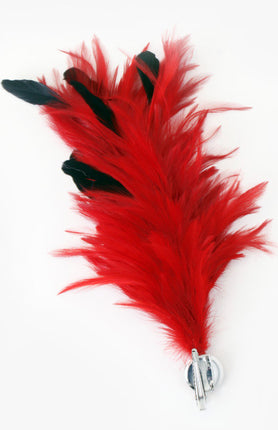 PartyXplosion Verenpluim Rood 30 cm