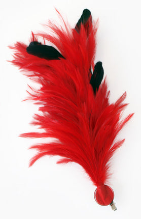 PartyXplosion Verenpluim Rood 30 cm