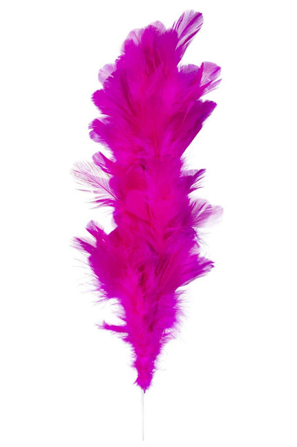 PartyXplosion Verenpluim Roze – 22 cm