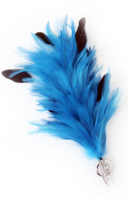 PartyXplosion Verenpluim Turquoise 30 cm