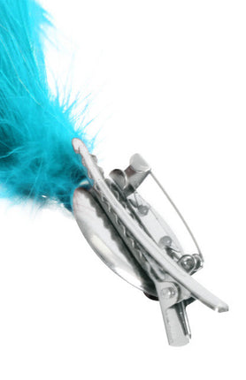 PartyXplosion Verenpluim Turquoise 30 cm