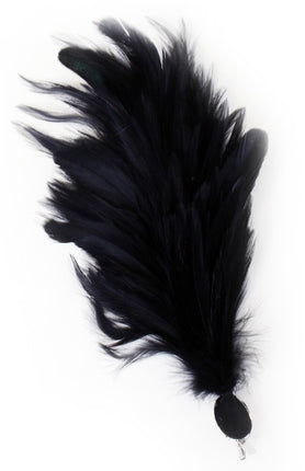 PartyXplosion Verenpluim Zwart 30 cm