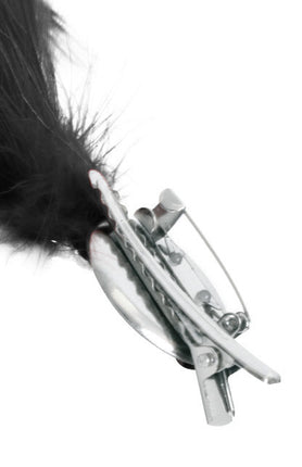 PartyXplosion Verenpluim Zwart 30 cm