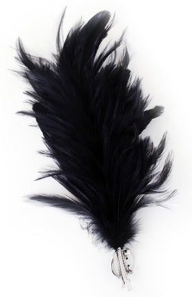 PartyXplosion Verenpluim Zwart 30 cm
