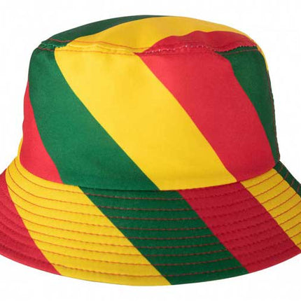 PartyXplosion Vissershoedje  Rood Geel Groen