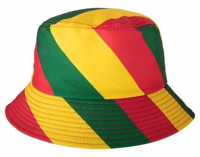 PartyXplosion Vissershoedje  Rood Geel Groen