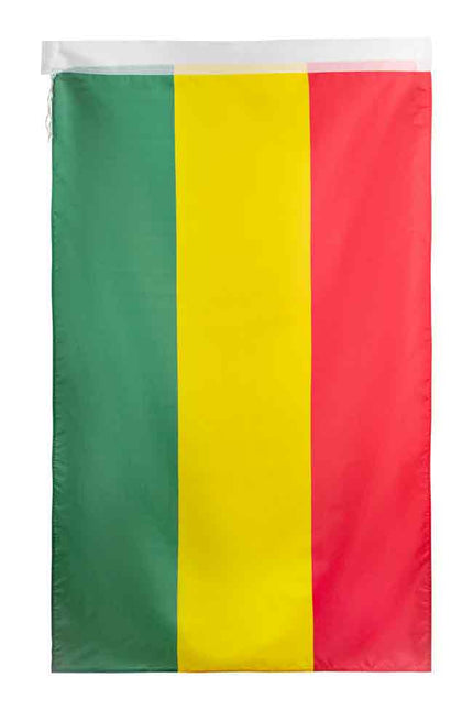 PartyXplosion Vlag Rood-Geel-Groen 90 x 150 cm