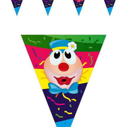 PartyXplosion Vlaggenlijn 10 meter Carnaval