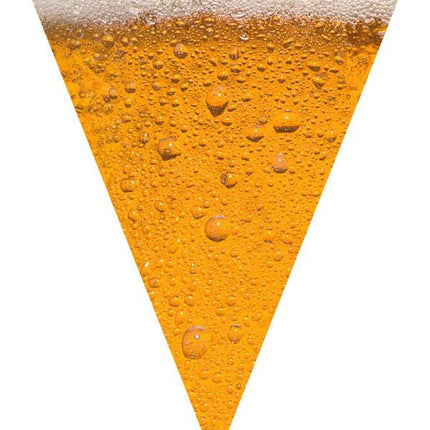 PartyXplosion Vlaggenlijn Bier 6 meter