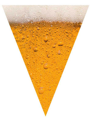 PartyXplosion Vlaggenlijn Bier 6 meter