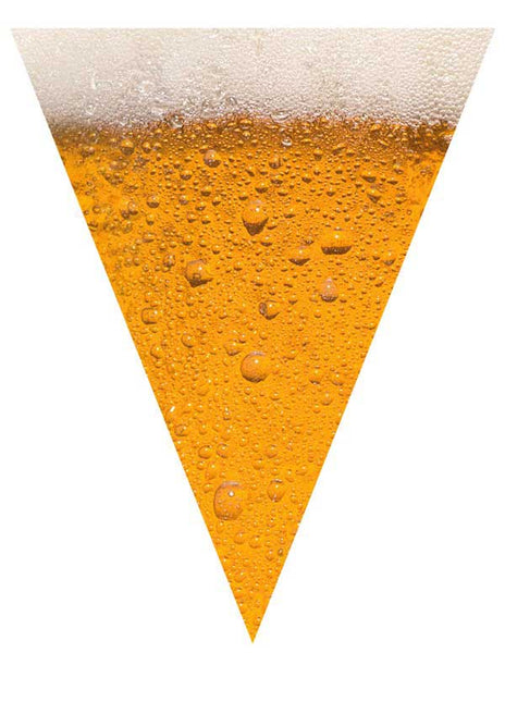 PartyXplosion Vlaggenlijn Bier 6 meter