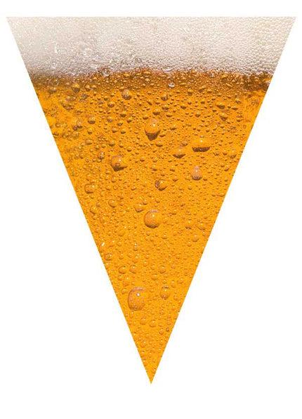 PartyXplosion Vlaggenlijn Bier 6 meter