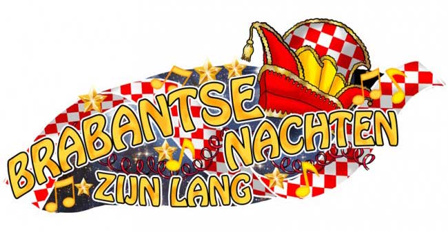 PartyXplosion Wanddeco Brabantse nachten zijn lang