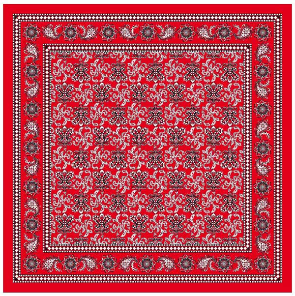 PartyXplosion Zakdoek Rood Uni