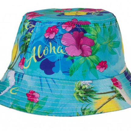 PartyXplosion Zonneklep Tropicana Blauw