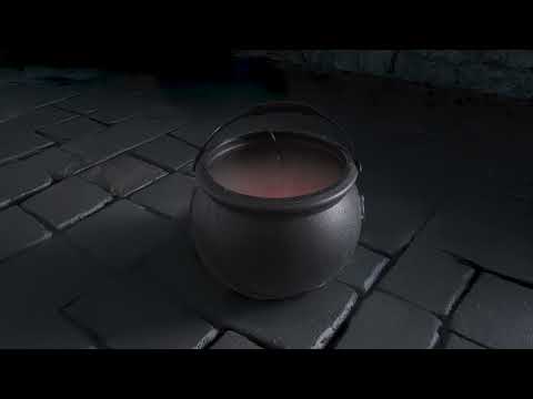 Heksenketel met mistmaker