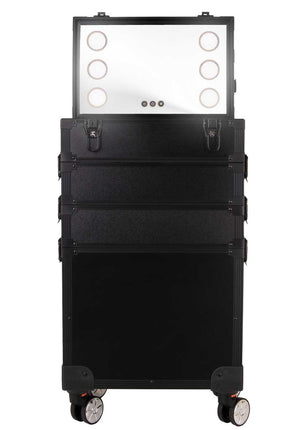 PXP Professional Colours 4 in 1 Make-up trolley deluxe met spiegel en licht