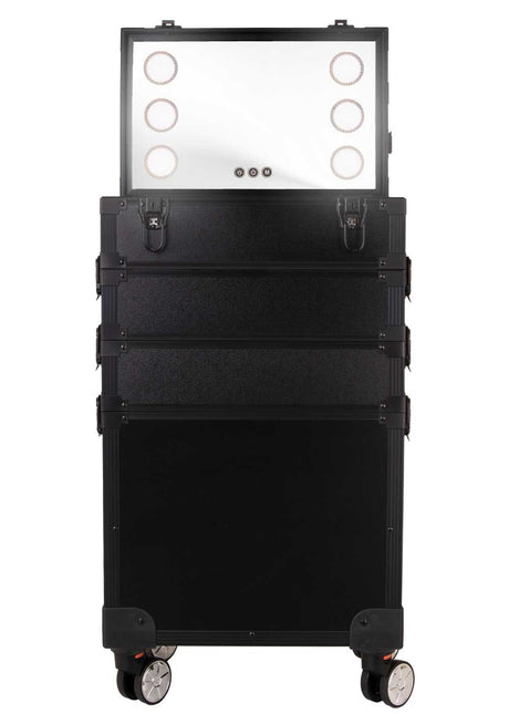 PXP Professional Colours 4 in 1 Make-up trolley deluxe met spiegel en licht