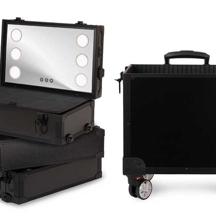 PXP Professional Colours 4 in 1 Make-up trolley deluxe met spiegel en licht