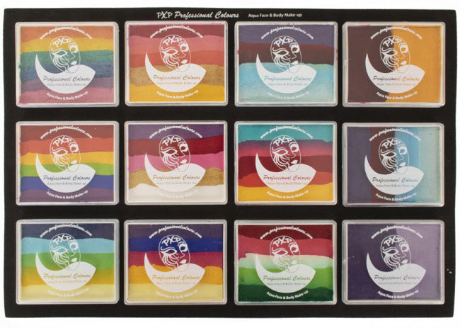 PXP Professional Colours Leeg PXP 50 gram splitcake schmink tray