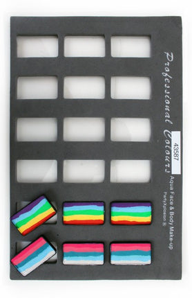 PXP Professional Colours Leeg PXP splitcake 28 gram schmink tray