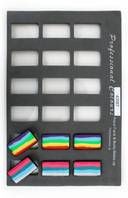 PXP Professional Colours Leeg PXP splitcake 28 gram schmink tray