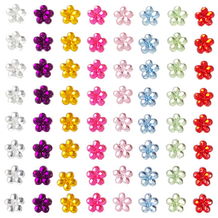 PXP Professional Colours Plaksteentjes Bloemetjes 80 stuks